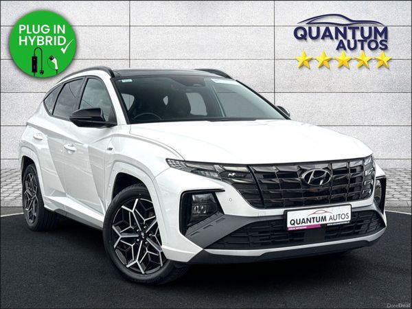 Hyundai Tucson SUV, Petrol Plug-in Hybrid, 2024, White