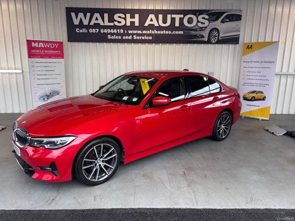 BMW 3-Series Saloon, Diesel, 2019, Red