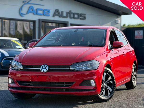 Volkswagen Polo Hatchback, Petrol, 2018, Red