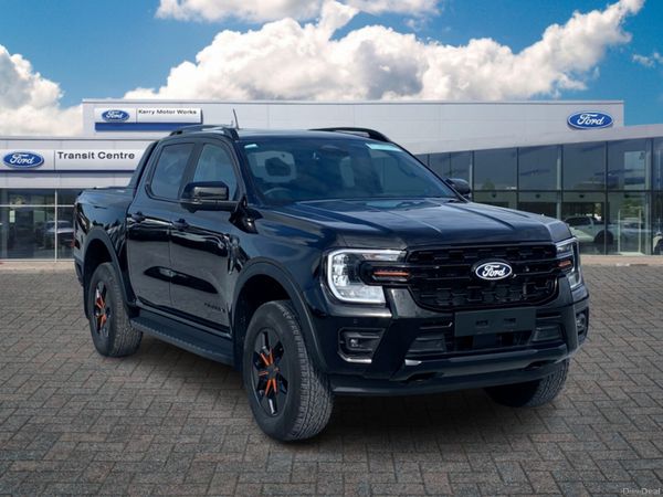 Ford Ranger Pick Up, Petrol Plug-in Hybrid, 2026, Black