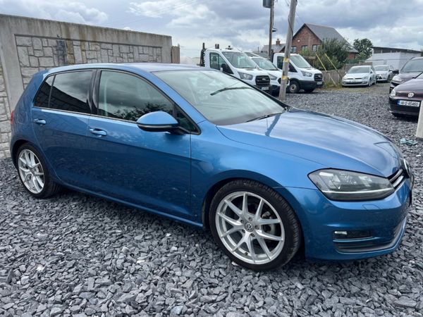 Volkswagen Golf Hatchback, Petrol, 2014, Blue
