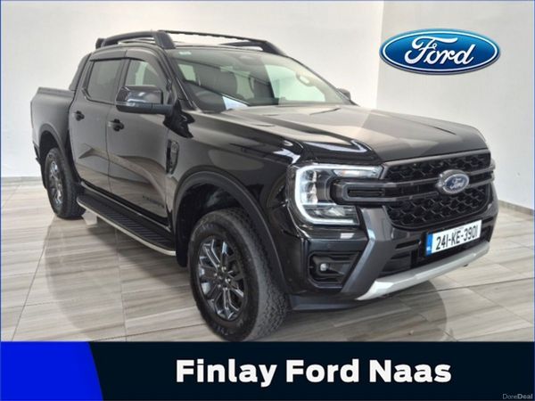 Ford Ranger Pick Up, Diesel, 2024, Black