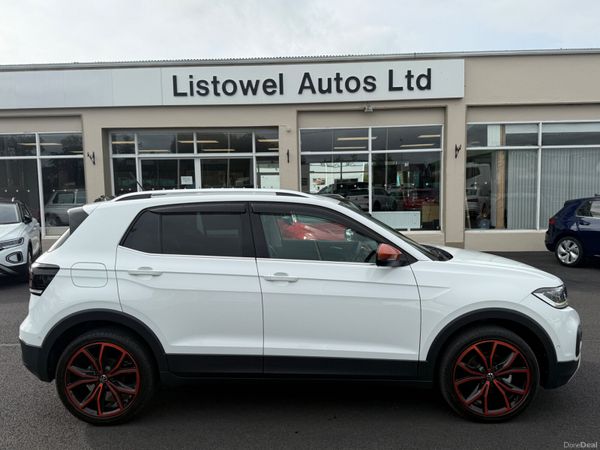 Volkswagen T-Cross SUV, Petrol, 2020, White