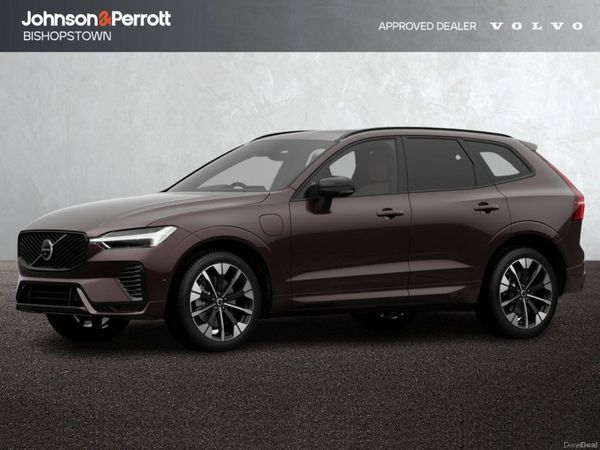 Volvo XC60 SUV, Petrol Plug-in Hybrid, 2026, Red