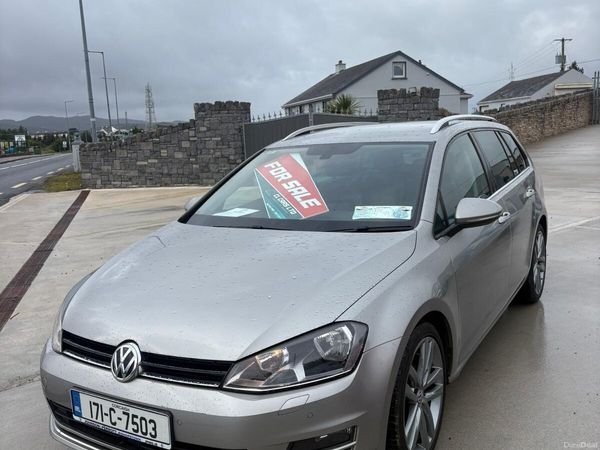 Volkswagen Golf Estate, Diesel, 2017, Grey