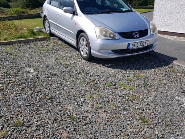 Honda Civic Hatchback, Petrol, 2005, Silver