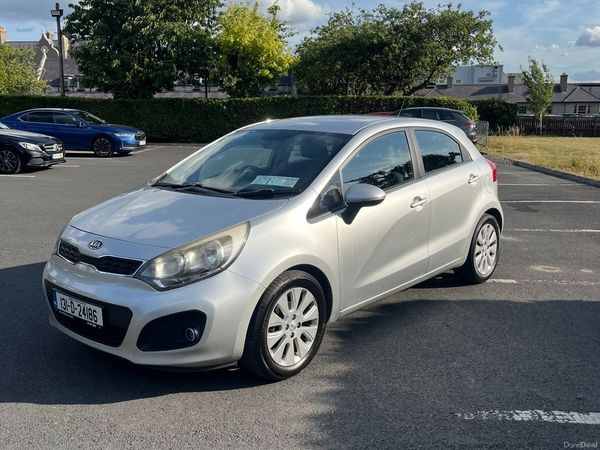 Kia Rio Hatchback, Petrol, 2013, Silver