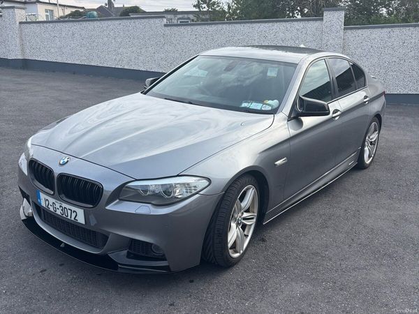 BMW 5-Series Saloon, Diesel, 2012, Grey
