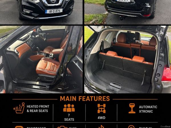 Nissan X-Trail SUV, Diesel, 2018, Black