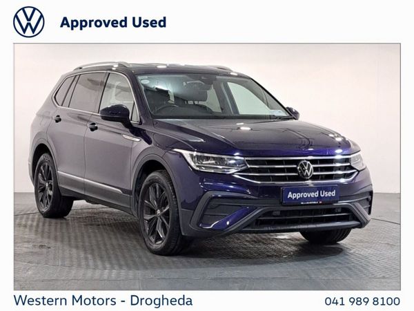 Volkswagen Tiguan Allspace SUV, Diesel, 2024, Blue