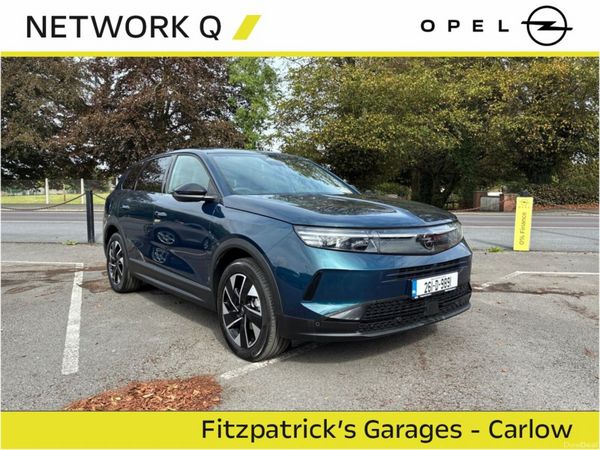 Opel Grandland SUV, Petrol Hybrid, 2026, Green