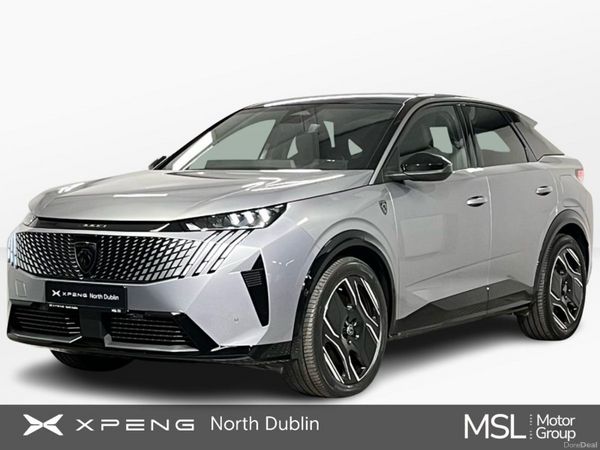 Peugeot 3008 SUV, Electric, 2024, Grey