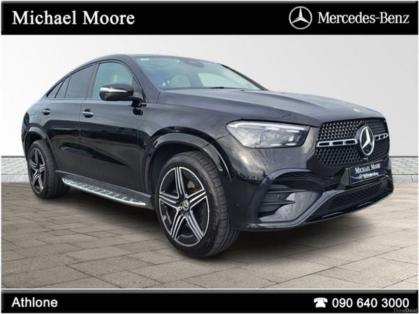 Mercedes-Benz GLE SUV, Diesel Plug-in Hybrid, 2024, Black