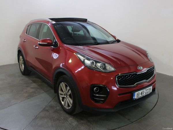 Kia Sportage SUV, Diesel, 2016, Red