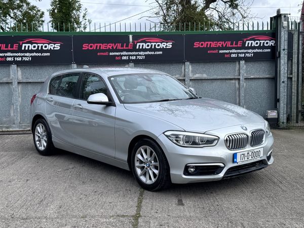 BMW 1-Series Hatchback, Petrol, 2017, Silver