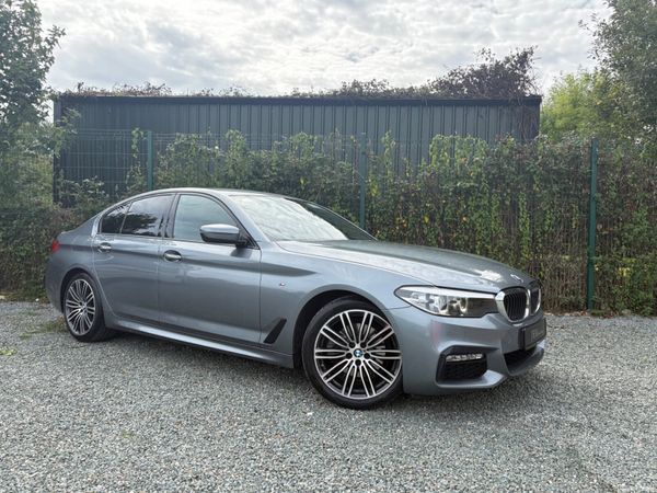 BMW 5-Series Saloon, Diesel, 2017, Blue
