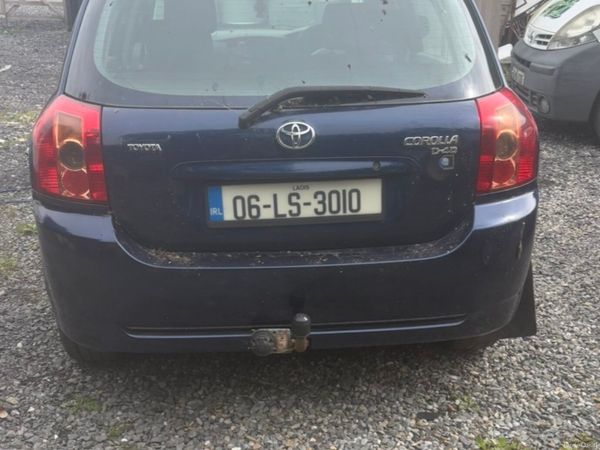 Toyota Corolla Hatchback, Diesel, 2006, Blue