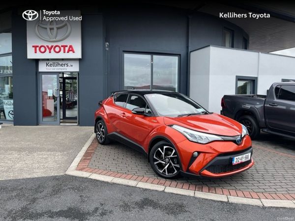 Toyota C-HR SUV, Petrol Hybrid, 2021, Orange