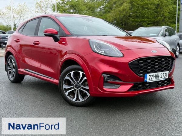 Ford Puma SUV, Petrol Hybrid, 2022, Red