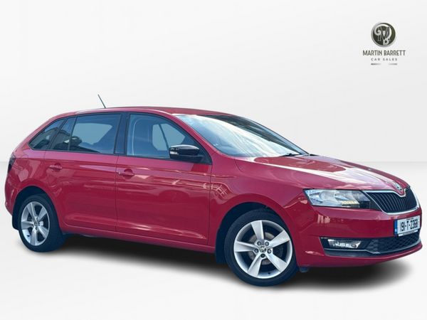 Skoda Rapid Saloon, Petrol, 2019, Red