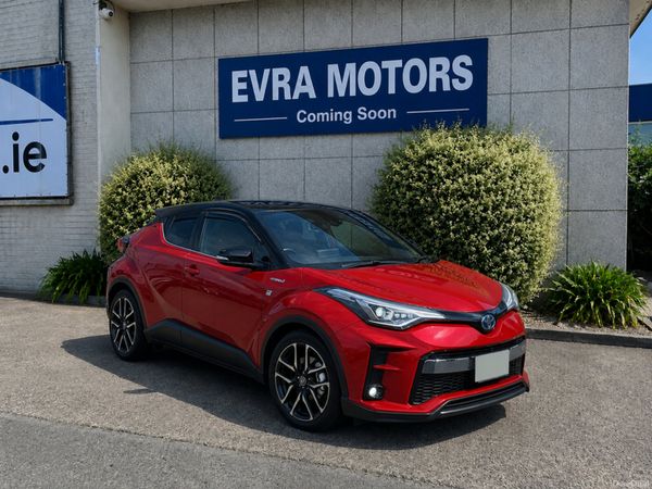 Toyota C-HR SUV, Petrol Hybrid, 2020, Red
