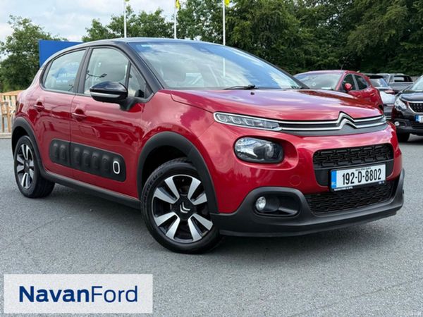 Citroen C3 Hatchback, Petrol, 2019, Red