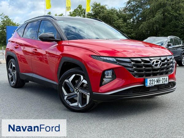 Hyundai Tucson SUV, Petrol Plug-in Hybrid, 2022, Red