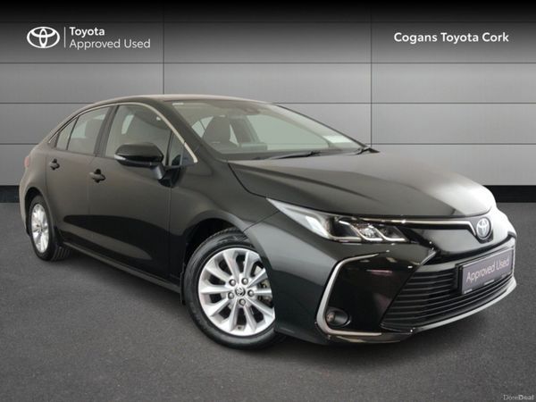 Toyota Corolla Saloon, Petrol Hybrid, 2022, Black