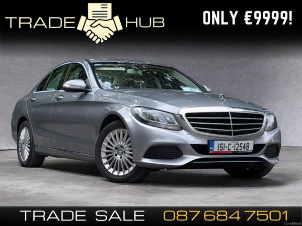 Mercedes-Benz C-Class Saloon, Diesel, 2015, Silver