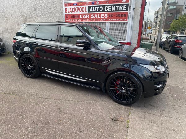 Land Rover Range Rover Sport SUV, Diesel, 2016, Black