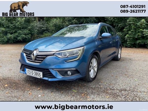 Renault Megane Estate, Diesel, 2017, Blue