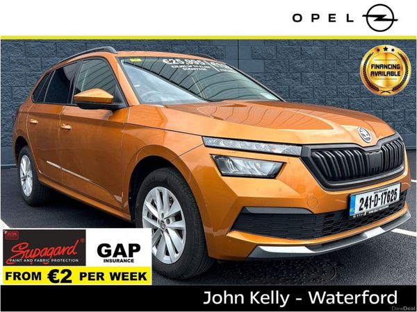 Skoda Kamiq Hatchback, Petrol, 2024, Orange