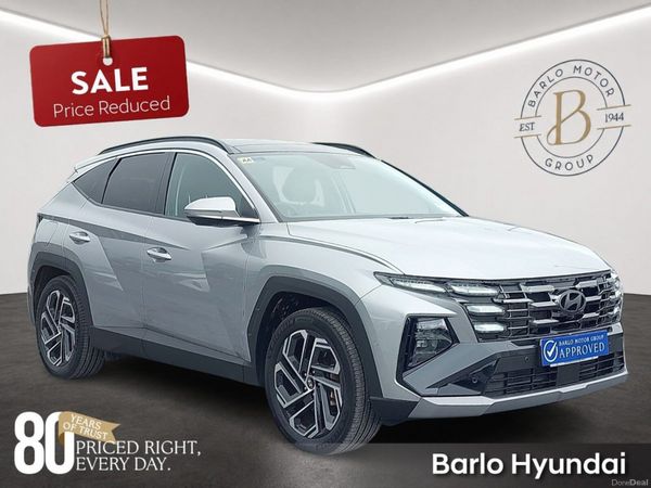 Hyundai Tucson SUV, Petrol Plug-in Hybrid, 2025, Grey