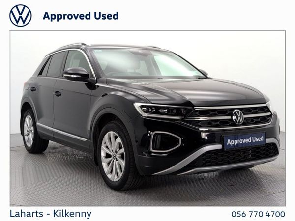 Volkswagen T-Roc SUV, Petrol, 2023, Black