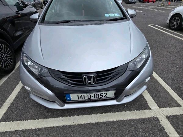Honda Civic Hatchback, Petrol, 2014, Grey