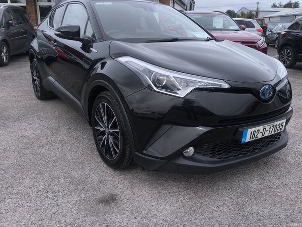 Toyota C-HR Hatchback, Petrol Hybrid, 2018, Black
