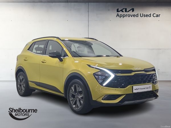 Kia Sportage Estate, Petrol Hybrid, 2023, Yellow