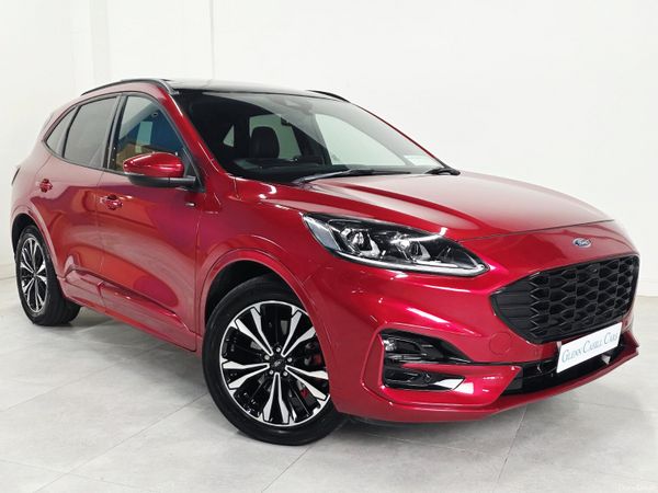 Ford Kuga SUV, Petrol Hybrid, 2020, Red