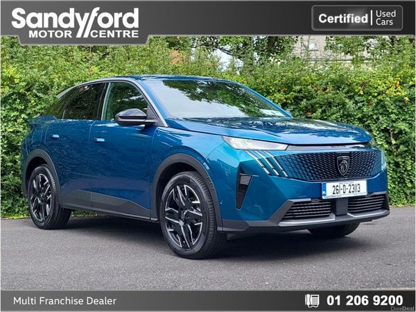 Peugeot 3008 SUV, Petrol, 2026, Blue