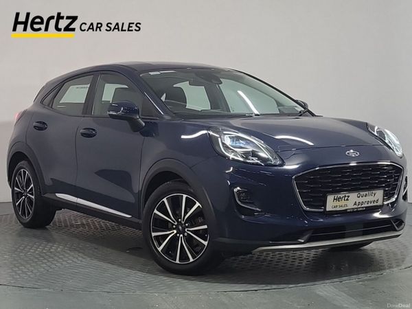 Ford Puma MPV, Petrol Hybrid, 2023, Blue