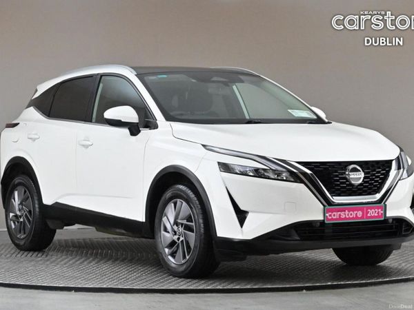Nissan Qashqai SUV, Petrol Hybrid, 2021, White