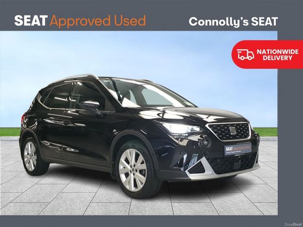 SEAT Arona SUV, Petrol, 2023, Black