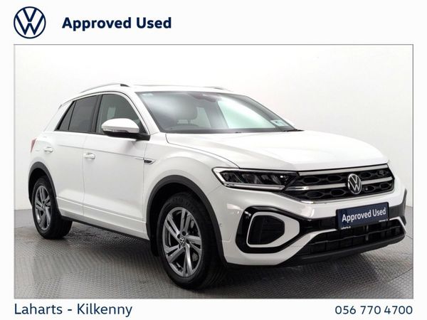 Volkswagen T-Roc SUV, Petrol, 2023, White