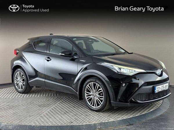 Toyota C-HR SUV, Petrol Hybrid, 2022, Black