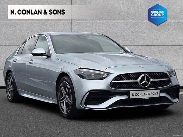 Mercedes-Benz C-Class Saloon, Petrol Plug-in Hybrid, 2023, Silver