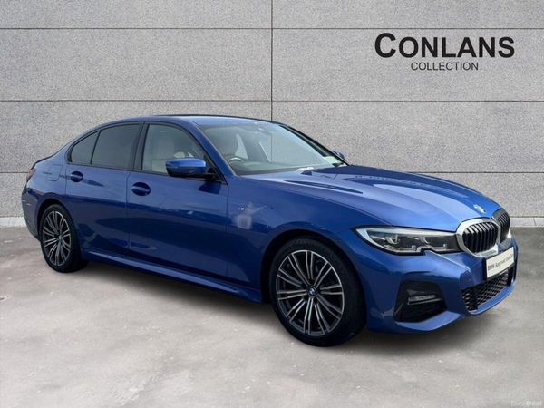 BMW 3-Series Saloon, Diesel Hybrid, 2022, Blue