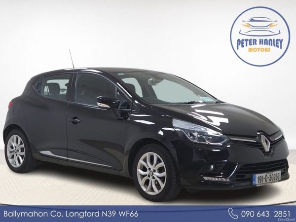 Renault Clio Hatchback, Petrol, 2019, Black