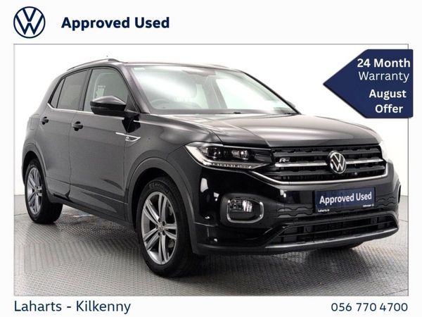 Volkswagen T-Cross SUV, Petrol, 2023, Black