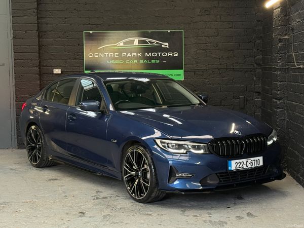 BMW 3-Series Saloon, Petrol Plug-in Hybrid, 2022, Blue