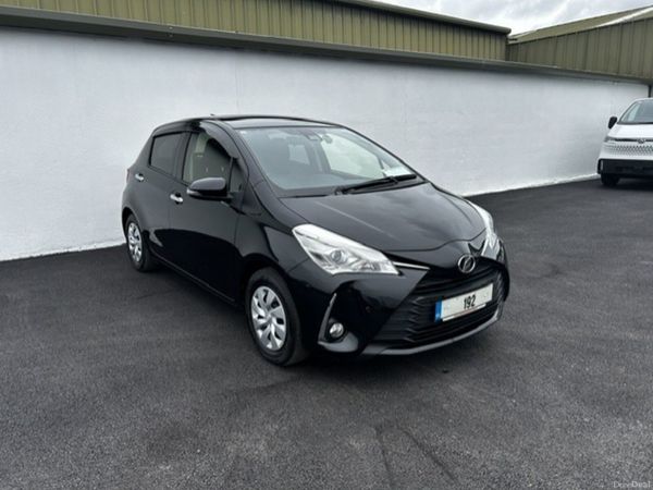 Toyota Vitz Hatchback, Petrol, 2019, Black